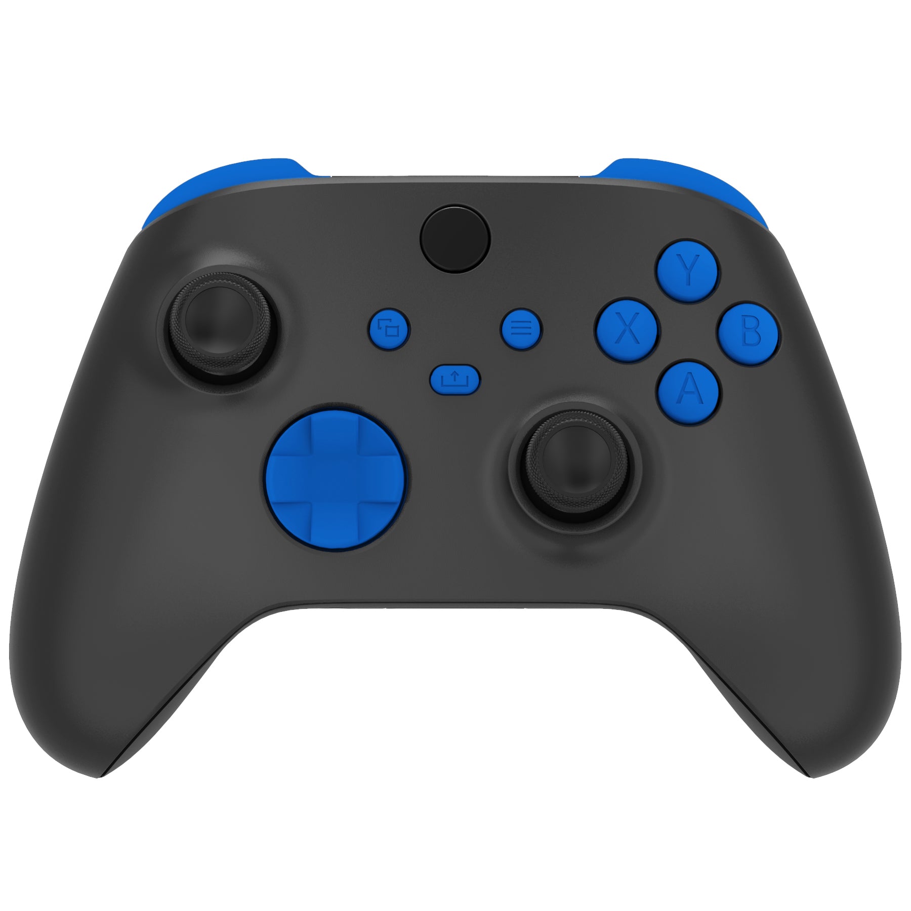Premium Blue Replacement Buttons for Xbox Series X/S Controller - LB RB LT RT Bumpers, Triggers, D-Pad & ABXY Keys (Model JX3105) | Enhanced Gaming Performance for FPS, Racing & Action Games
