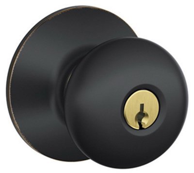 KNOB ENTRY PLYMOUTH AGBZ - Premium Door Knob for Home & Office Security | Durable Hardware for Interior & Exterior Doors