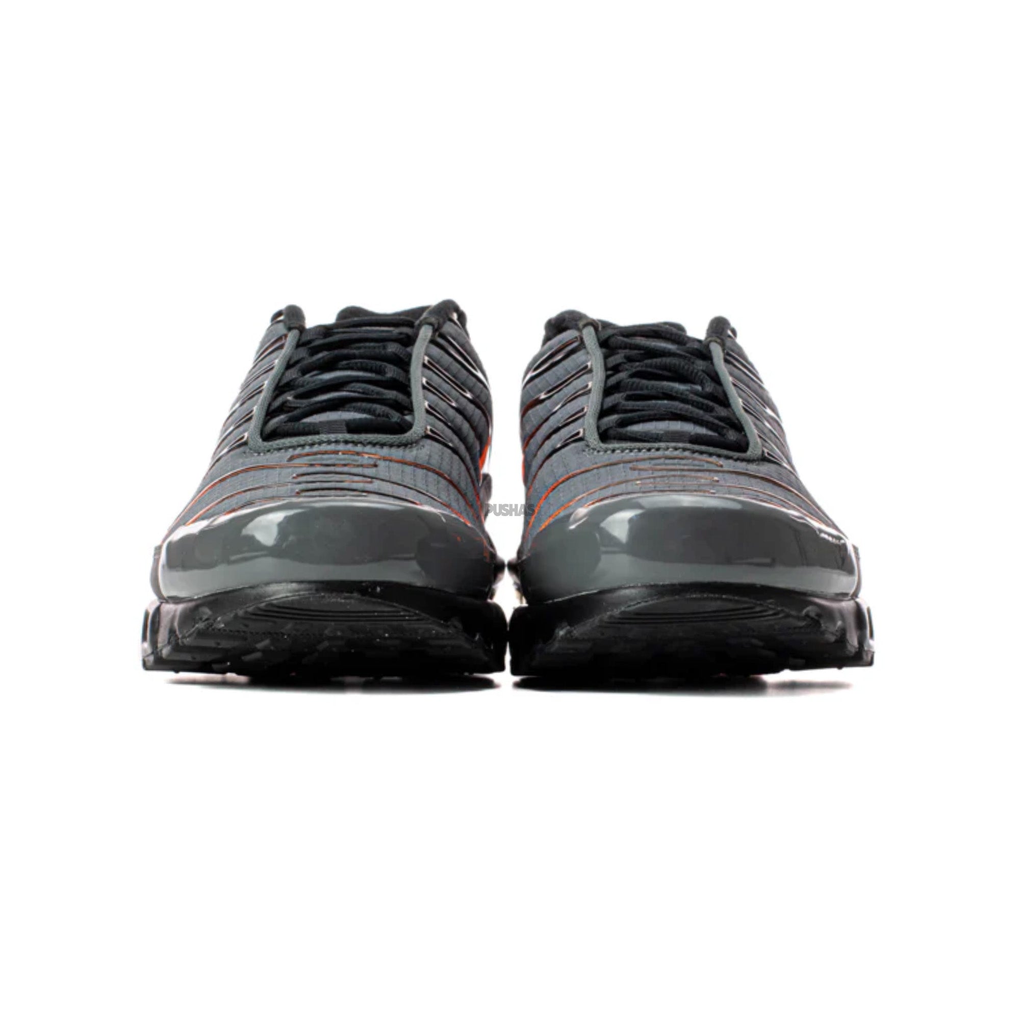 Nike Air Max TN Plus 'Grey Orange' Men's Running Shoes (2022) - Lightweight Cushioned Sneakers for Jogging, Gym Workouts & Streetwear Fashion