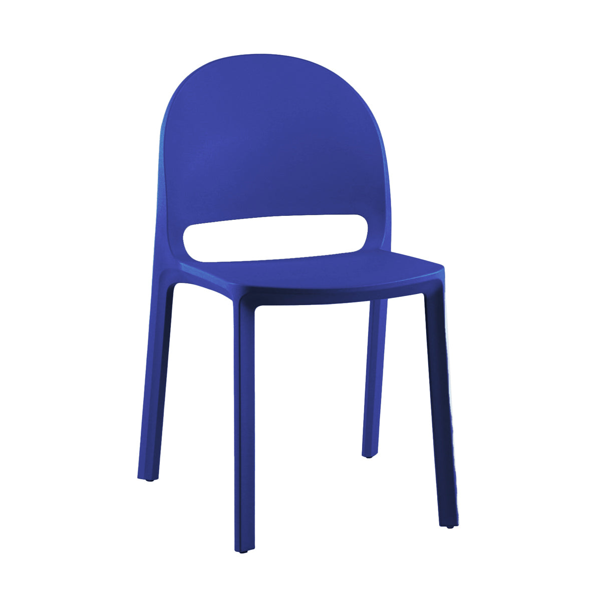 Modern Arch Stacking Dining Chair - Sturdy & Space-Saving Stackable Chairs for Kitchen, Dining Room, or Office - Perfect for Small Spaces & Entertaining
