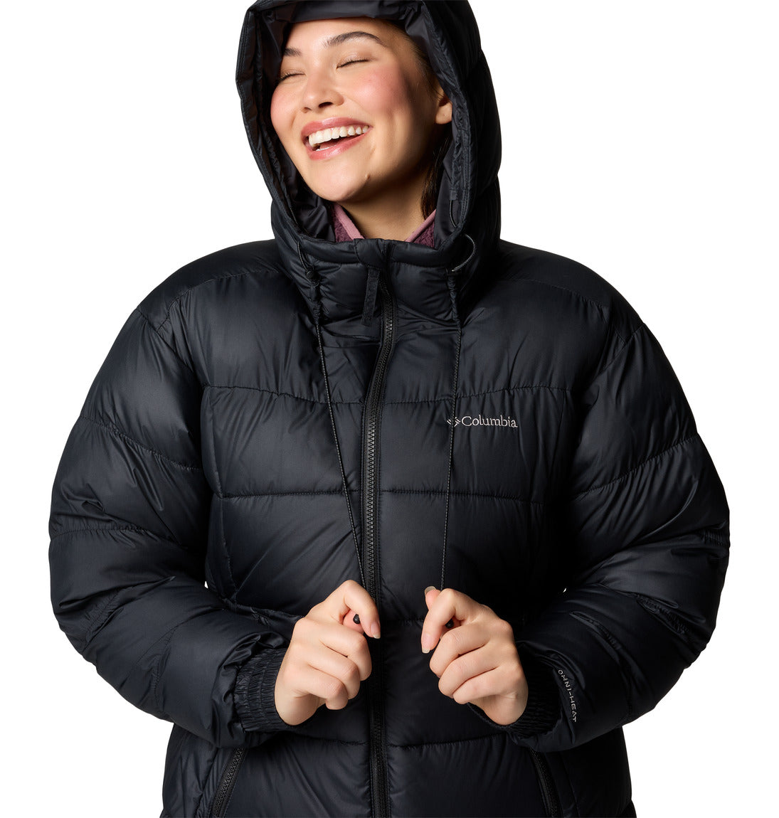 Columbia Pike Lake™ II Long Jacket for Women - Waterproof Winter Coat with Hood, Windproof & Insulated Outdoor Jacket - Perfect for Hiking, Skiing & Cold Weather Activities