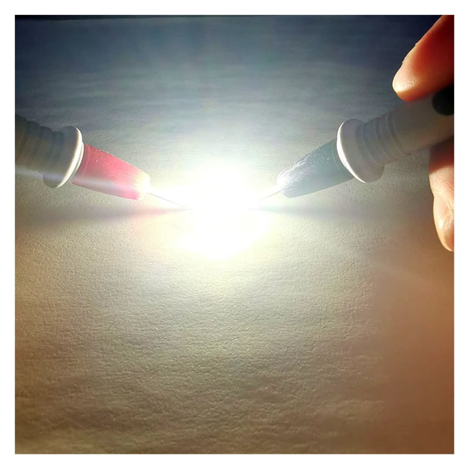20pcs 3W SMD COB LED Bulb Chips - Warm White 3000K LED Diodes for Flood Lights, Spotlights & Downlights - High Brightness LED Beads for Panel Lights & Lighting Accessories (Perfect for Home, Office & Commercial Lighting Projects)