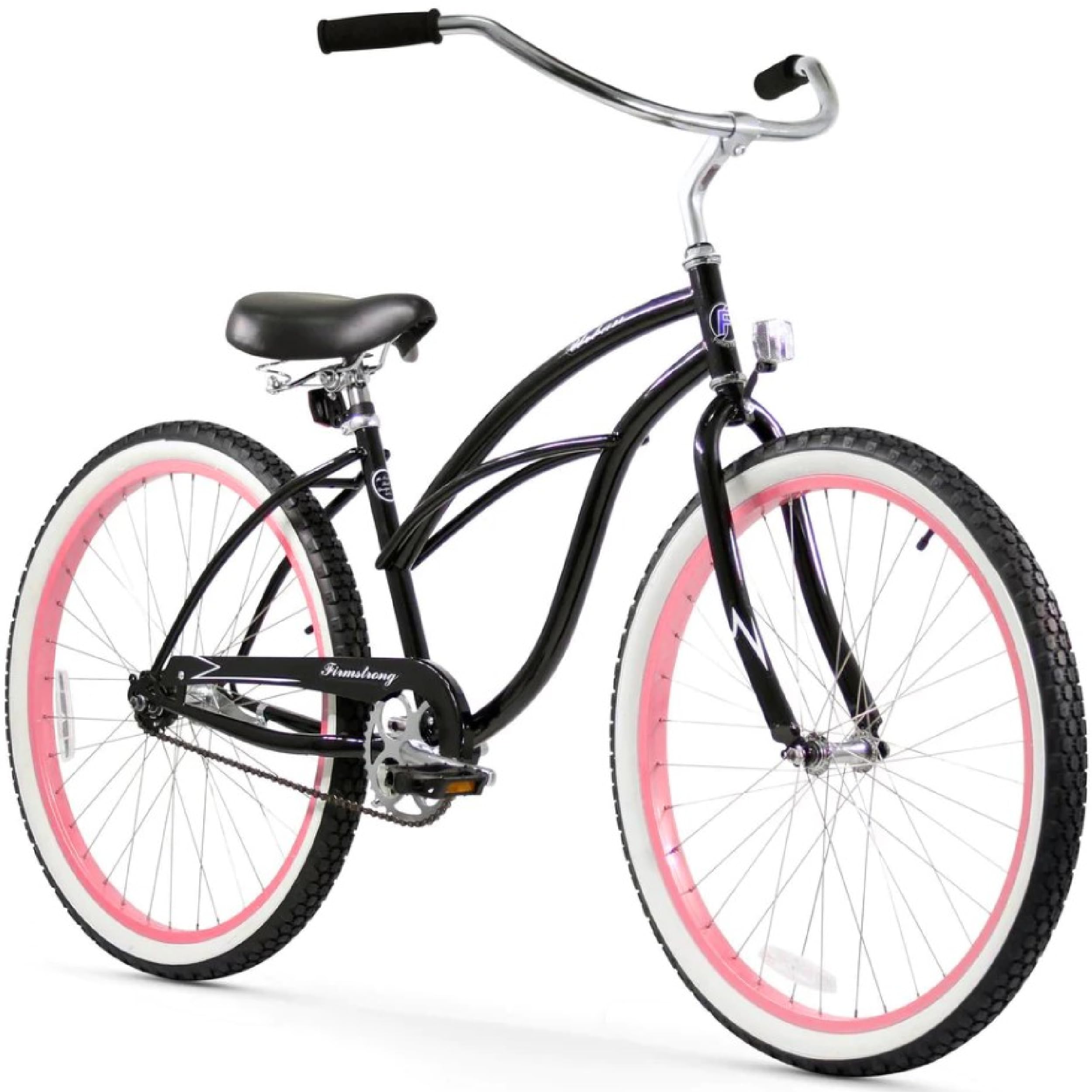 Firmstrong Urban Lady Beach Cruiser Bicycle - Comfortable Women's Bike for Leisure Riding, Commuting & Beach Cruising | Perfect for City Streets, Boardwalks & Coastal Paths