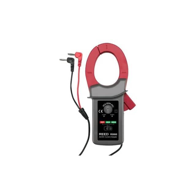 REED Instruments R5950 AC/DC Current Adapter - High Accuracy Clamp Meter Accessory for Electrical Testing & HVAC Maintenance