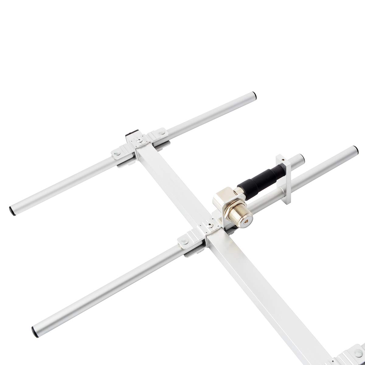 High Gain UHF YAGI Antenna 400-470MHz - Foldable 3-Element Aluminum Alloy Outdoor Antenna with SL16 Female Connector for Motorola, Kenwood, Yaesu, HYT Two-Way Radios - Perfect for Emergency Communications, Ham Radio, and Outdoor Adventures