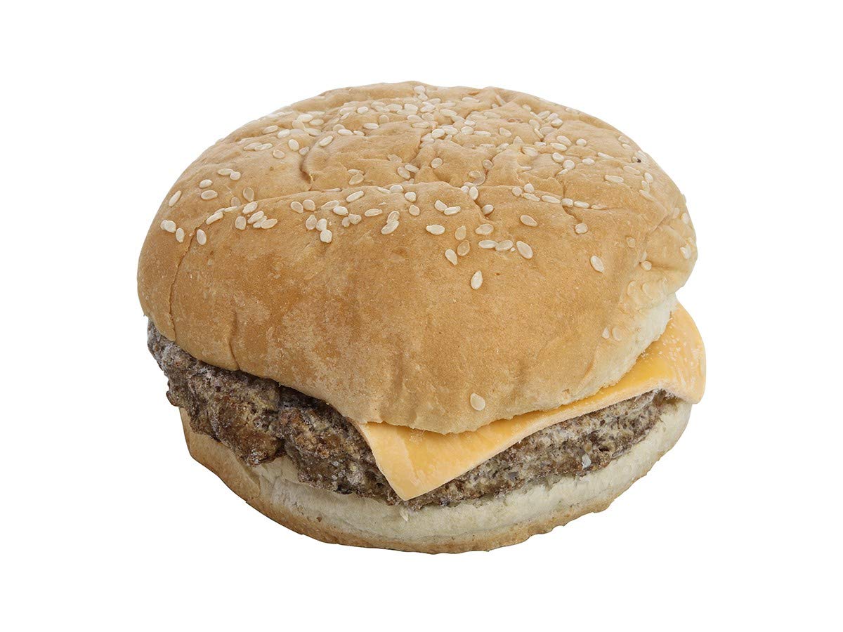 Day N Night Bites Angus Cheeseburger Sandwich - 5.25oz (12 Pack) | Frozen Gourmet Burgers for Quick Meals, Parties & Late Night Snacks