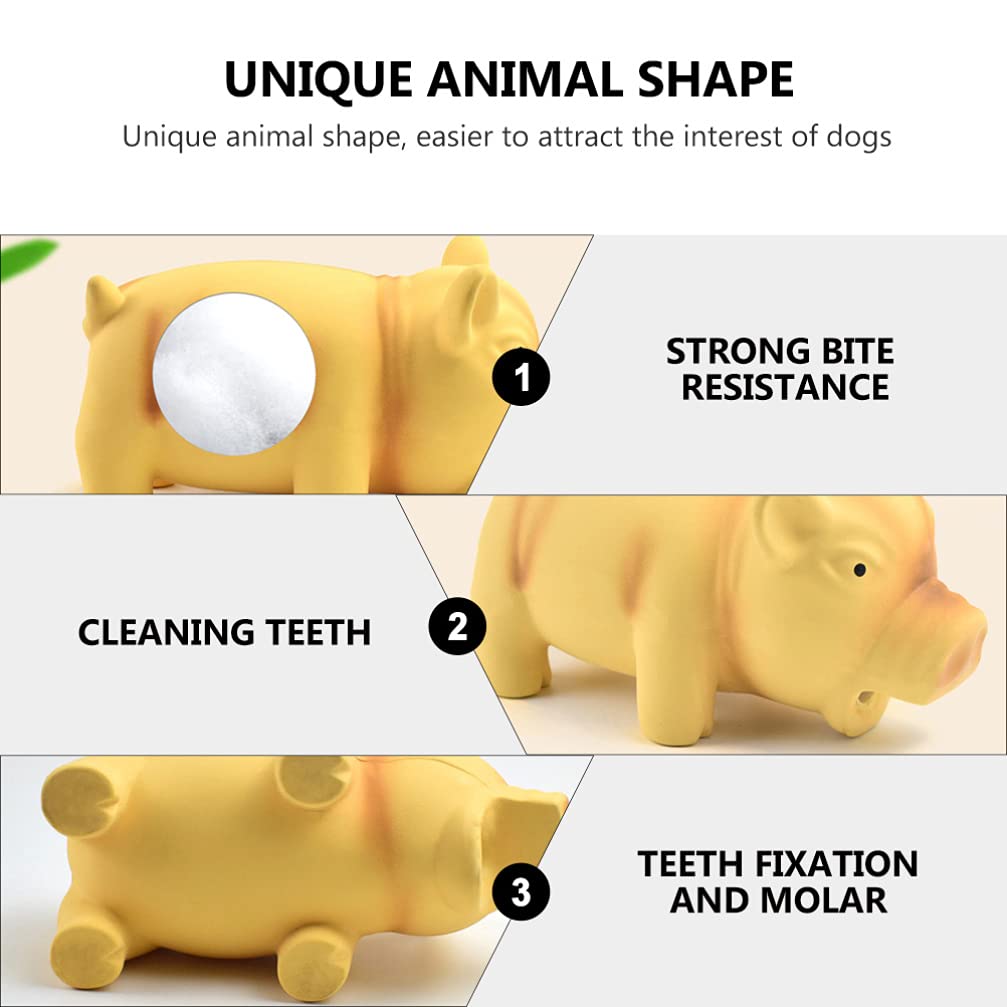 STOBOK 2 Pcs Durable Dog Teething Toys, Molar Chew Toys for Puppies & Adult Dogs, Safe Pet Chewing Supplies, Interactive Plaything for Dental Health, Perfect for Indoor & Outdoor Play