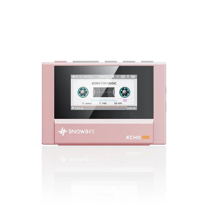 FiiO Snowsky Echo Mini Portable Music Player - High-Quality Audio for Travel, Workout & Outdoor Activities