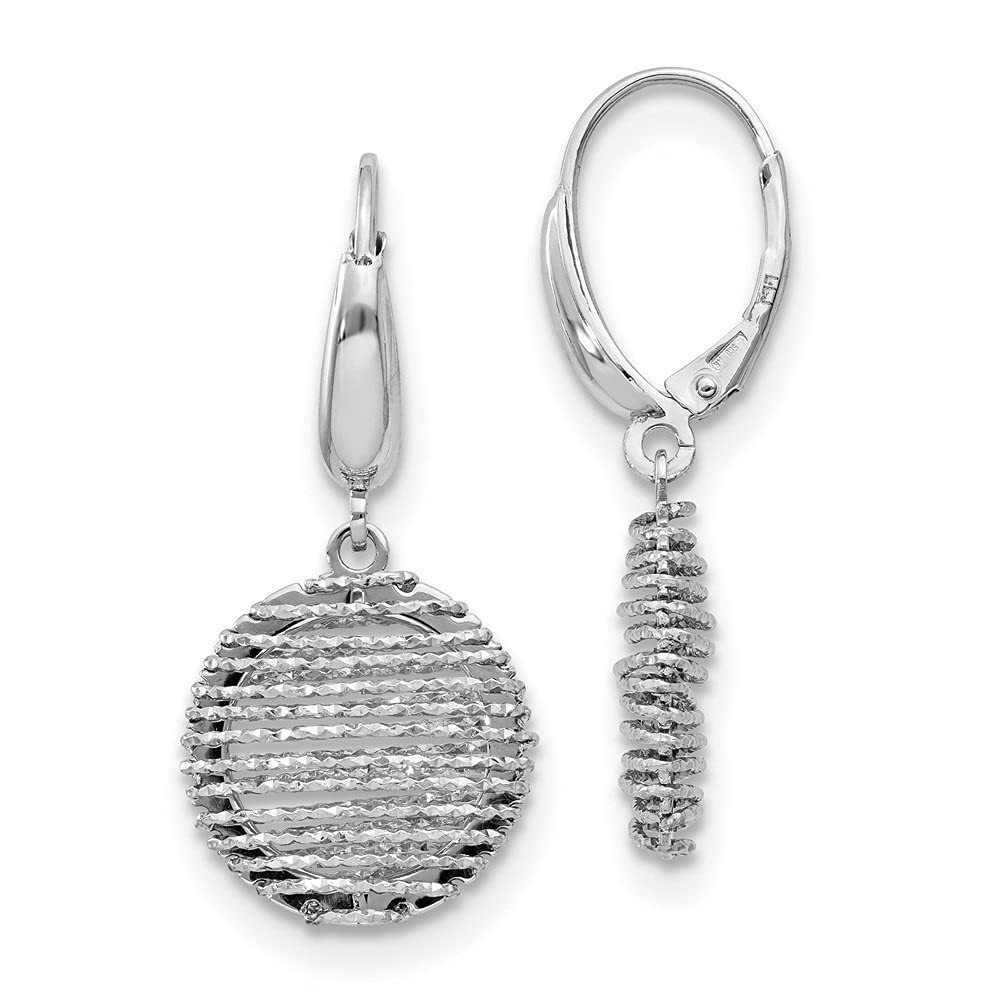 925 Sterling Silver Open Center Drop & Dangle Earrings for Women - Elegant Fine Jewelry for Parties, Weddings & Special Occasions | Diamond2Deal
