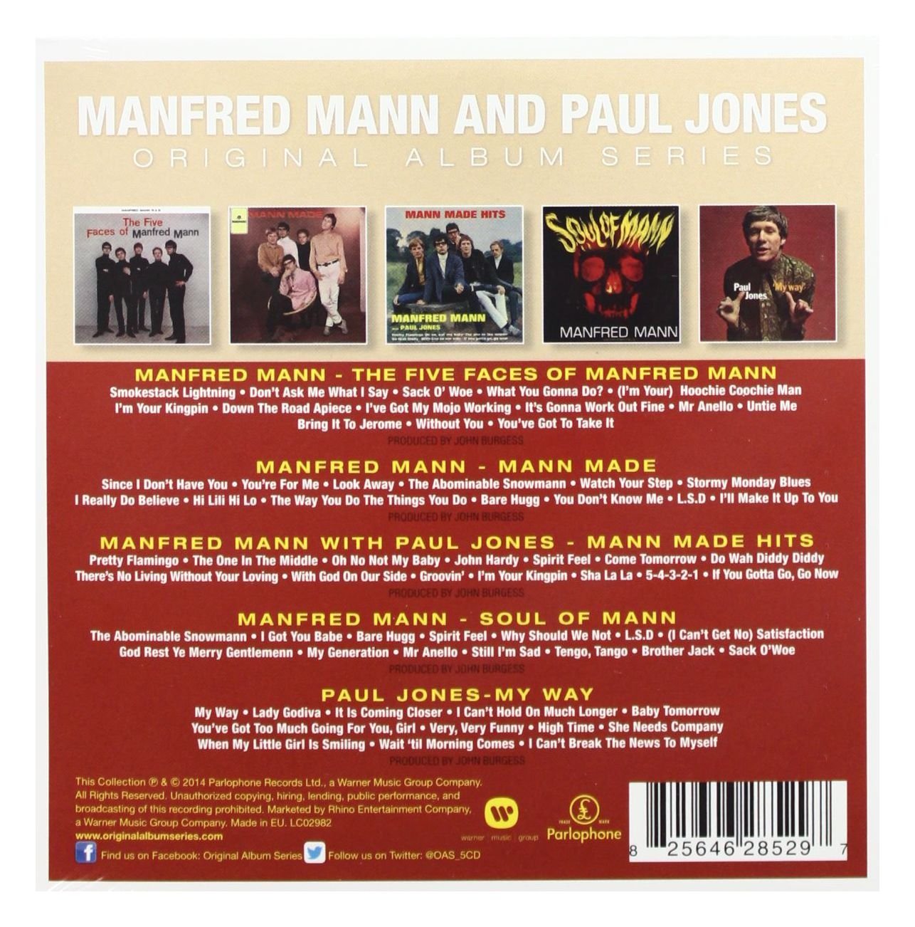 Original Album Series - Classic Music Collection for Vinyl Lovers | Perfect for Home Listening, Gifts & Music Enthusiasts