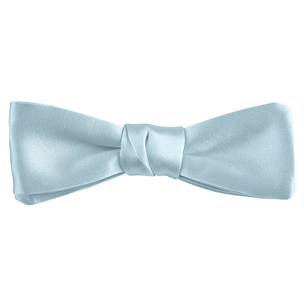 S50020A Pre-Tied Bow Tie for Men - Classic Black Formal Bowtie for Weddings, Prom & Business Events - Adjustable Neckband for Comfort