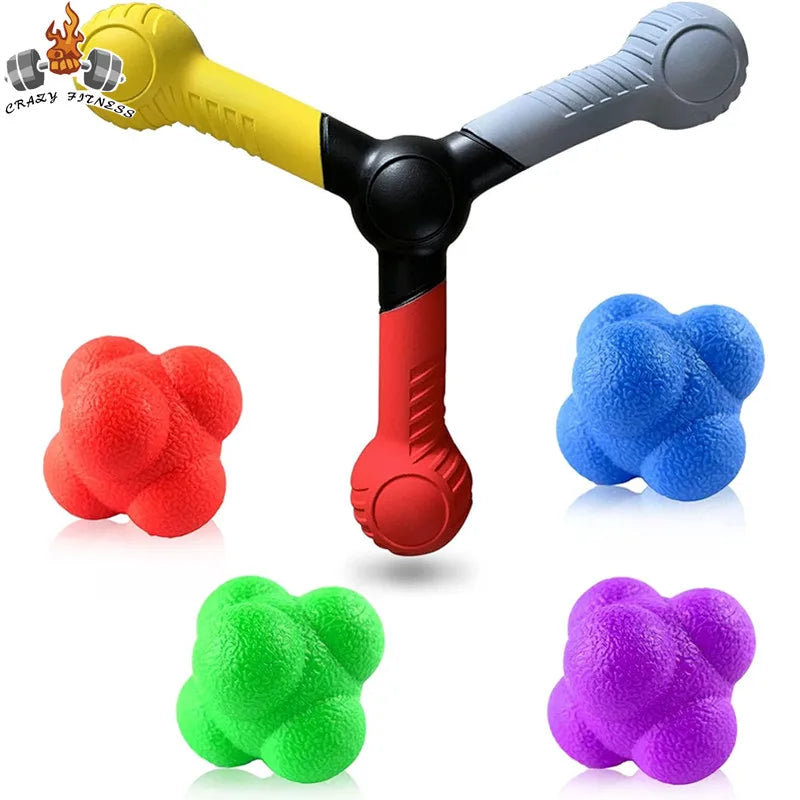 Reactive Catch Trainer - Improve Hand Eye Coordination & Speed for Baseball, Softball & Sports Training | Perfect for Athletes & Kids