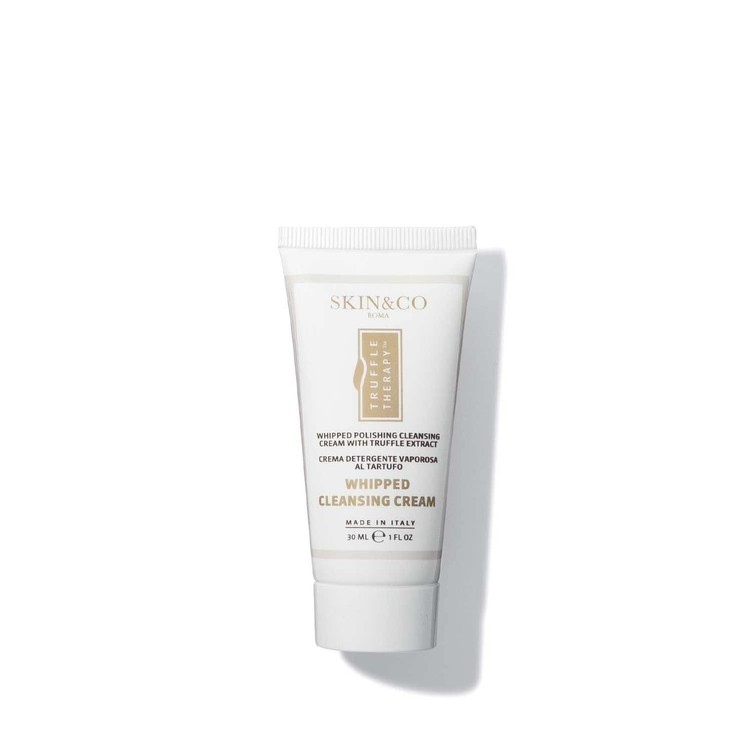Truffle Therapy Whipped Cleansing Cream - Deluxe Travel Size for Deep Pore Cleansing | Perfect for On-the-Go Skincare Routine