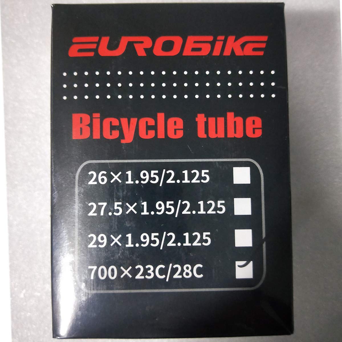 2 Pack 700C x 28C Bike Inner Tubes - 48mm Schrader Valve, Butyl Rubber Road Bicycle Tire Replacement for Road Bikes - Perfect for Commuting, Touring & Road Cycling