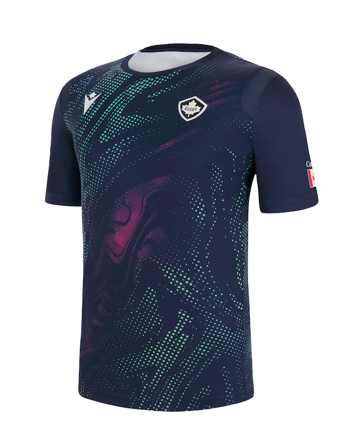 Canada Home Poly Training Tee - High-Performance Workout Shirt for Men & Women - Gym, Running, Yoga, and Fitness Activities