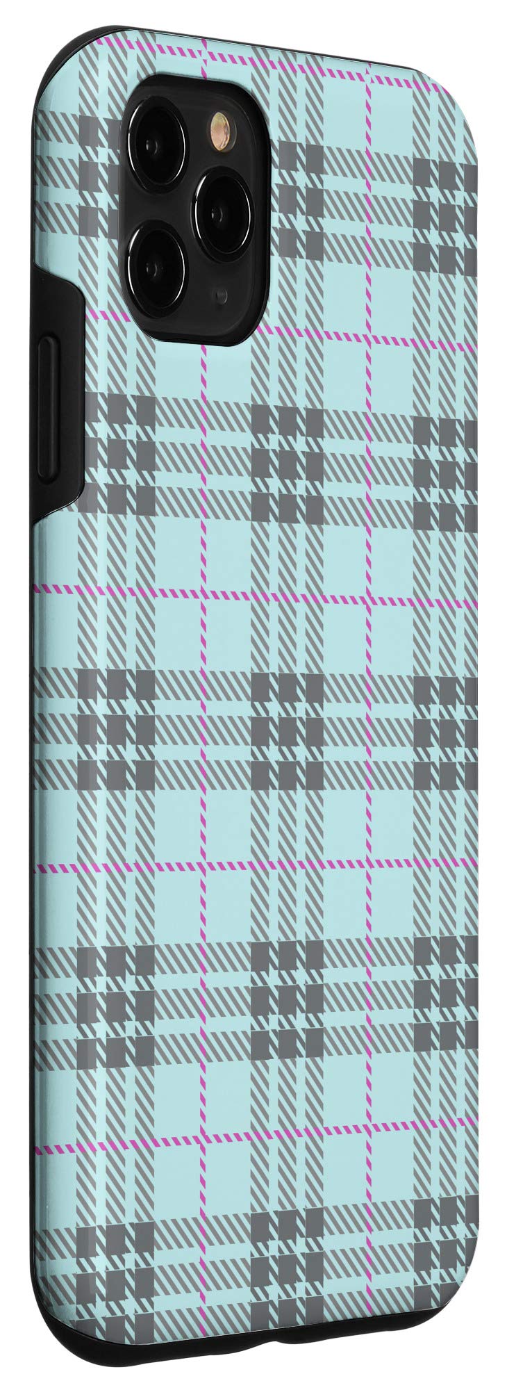 iPhone 11 Pro Max Plaid Phone Case - Stylish Protective Cover with Trendy Plaid Print - Perfect for Everyday Use, Work & Travel
