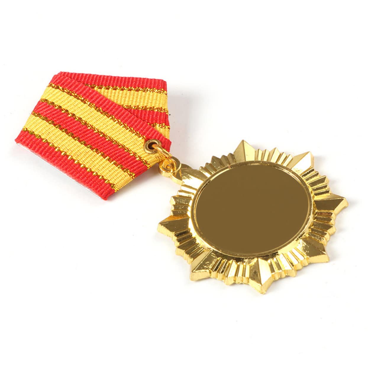 Yardwe Gold Soccer Trophy Medals for Kids - Sports Competition Awards, Winner Stickers - Perfect for Youth Soccer Tournaments, School Sports Events & Achievement Recognition