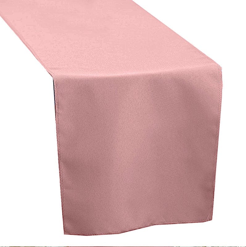 12x108 Inch Polyester Table Runner for Wedding Decorations - Elegant Dining Table Cover for Parties, Banquets, and Special Events