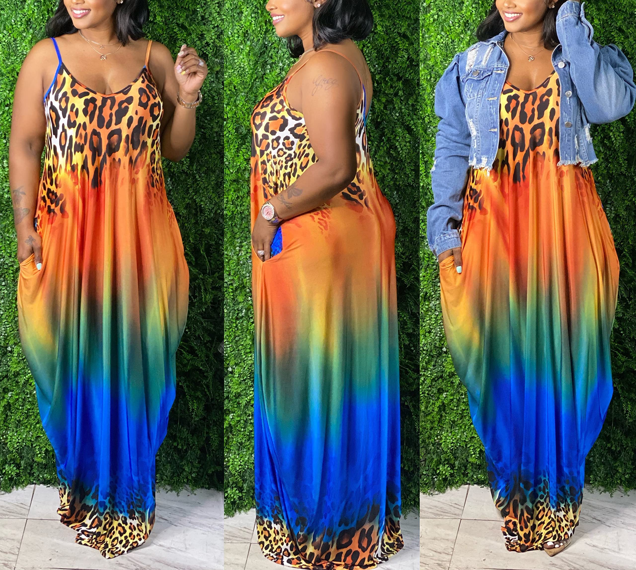 Plus Size Women's Casual Dress for Club, Party & Cocktail - Flattering Beach Dress for Fall, Summer & Spring | Perfect for Outdoor Events, Vacations & Night Out