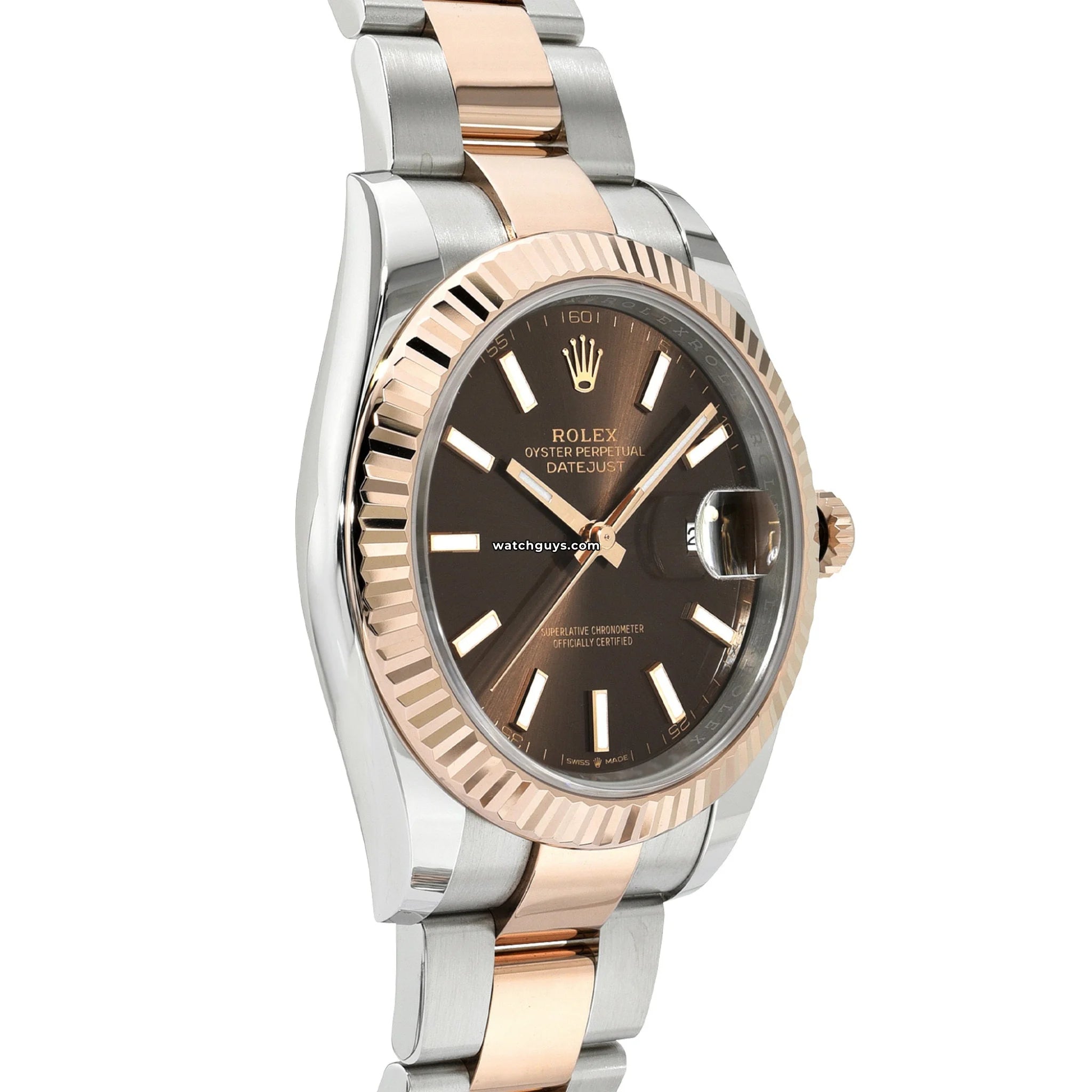 Rolex Datejust 126331 Men's Watch - 41mm Stainless Steel & Everose Gold, Chocolate Dial, Oyster Bracelet - Luxury Timepiece for Business, Gifting & Special Occasions