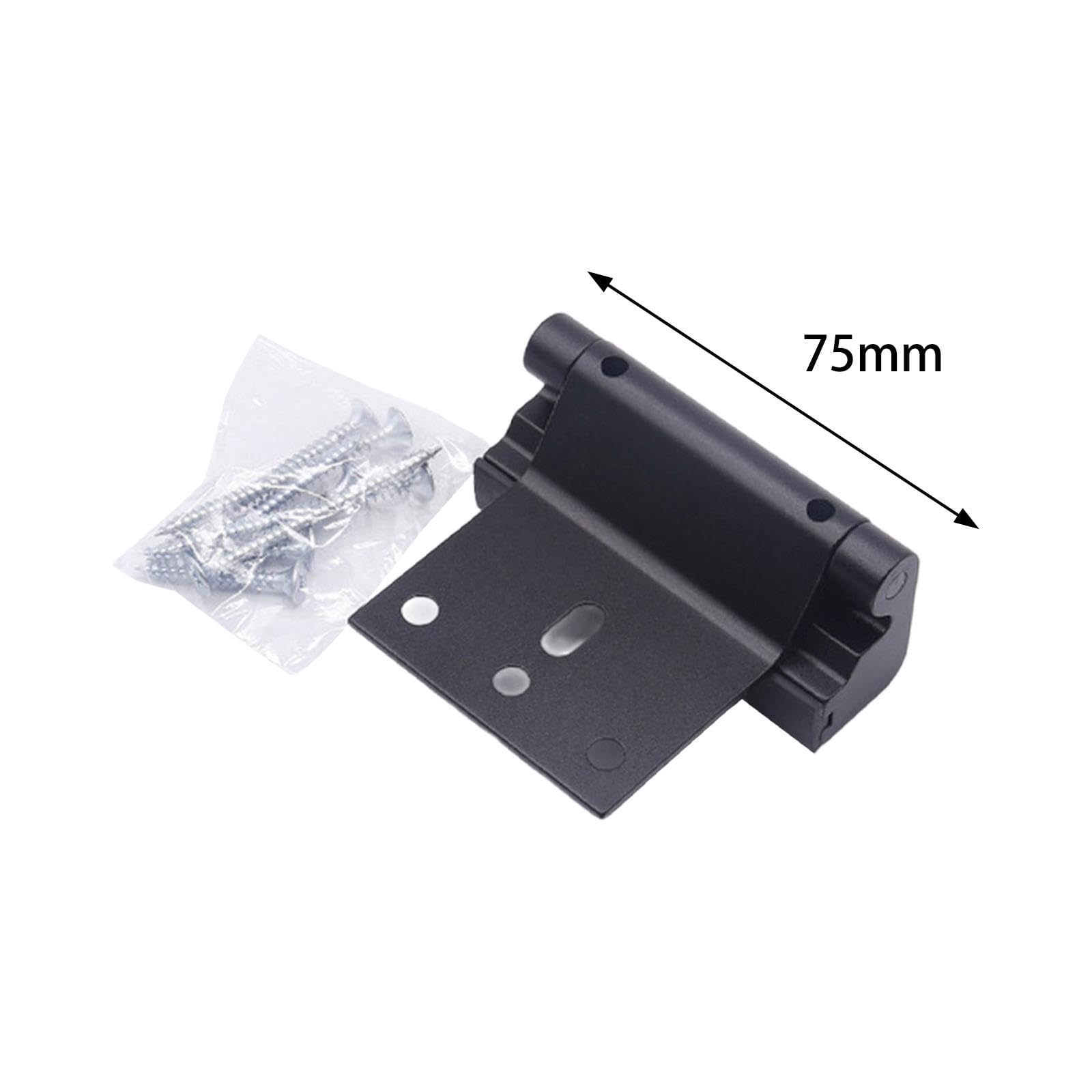 WeiLaiKeQi Smart Home Security Door Lock - Childproof Door Reinforcement Lock & Door Stopper for Enhanced Home Safety (Black) | Ideal for Apartments, Houses & Childproofing