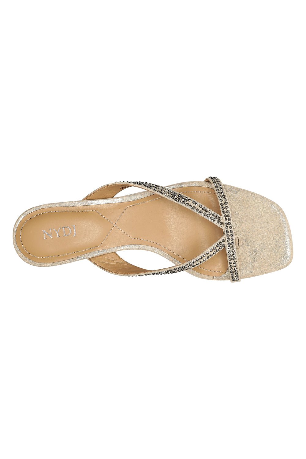 Glynn Block Heel Sandals for Women - Comfortable Light Gold Summer Dress Shoes | Perfect for Weddings, Parties & Office Wear