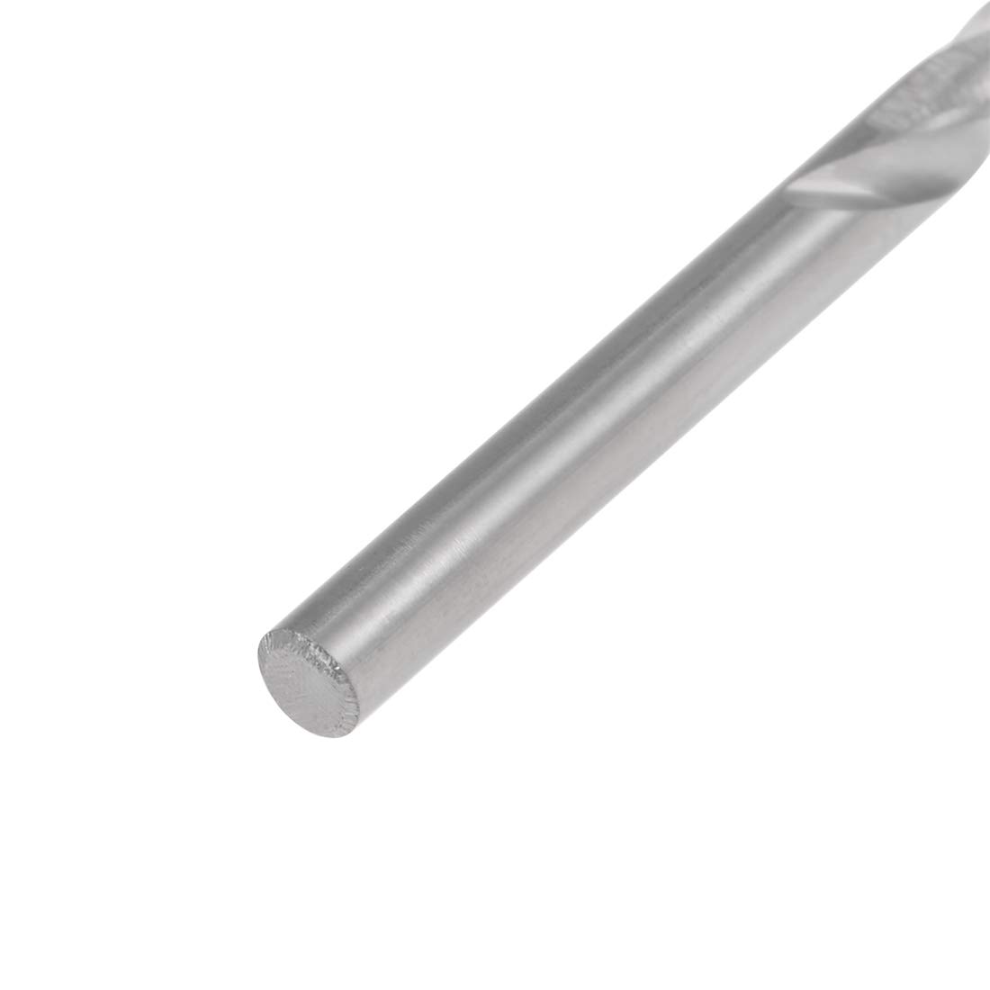 uxcell 2.85mm Solid Carbide Drill Bits - Straight Shank Short Twist Drill Bit for Stainless Steel, Alloy & Hard Steel (50 HRC Hardness) - 2 Piece Set - Perfect for Metalworking, DIY Projects & Precision Drilling