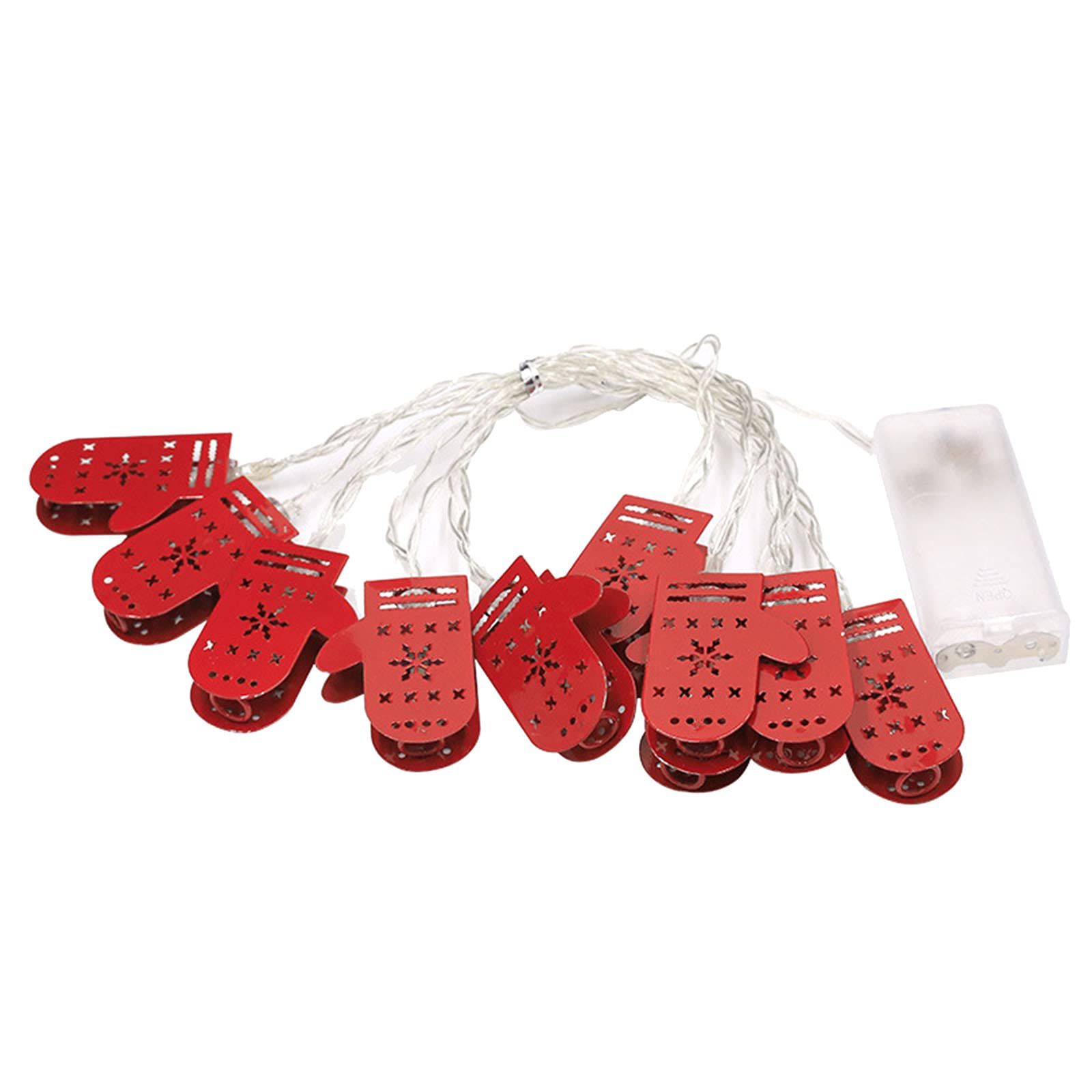 Christmas LED String Lights - Battery Operated for Party & Home Decor