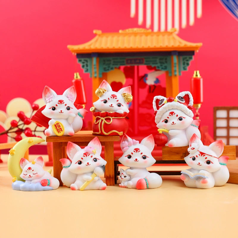 Little Fox Immortal Series Blind Box - Collectible Anime Figure Mystery Box for Kids & Adults - Perfect for Gifts, Party Favors, and Home Decor
