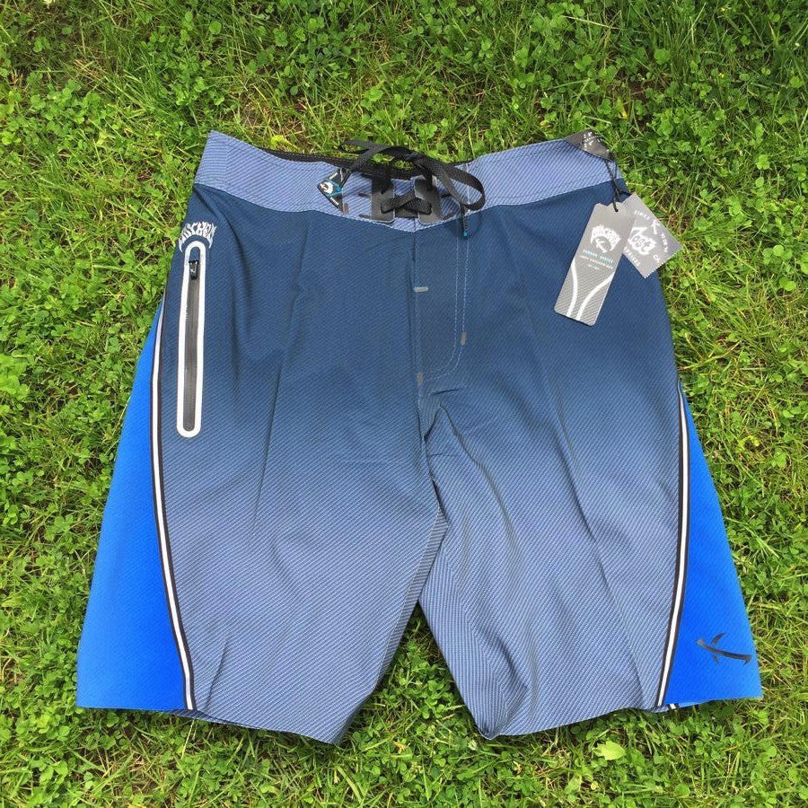 **Premium Men's Swim Trunks - Lost Black Dart Fade Boardshorts in Dark Blue | Quick-Dry, Comfortable & Stylish for Beach, Pool & Surfing**