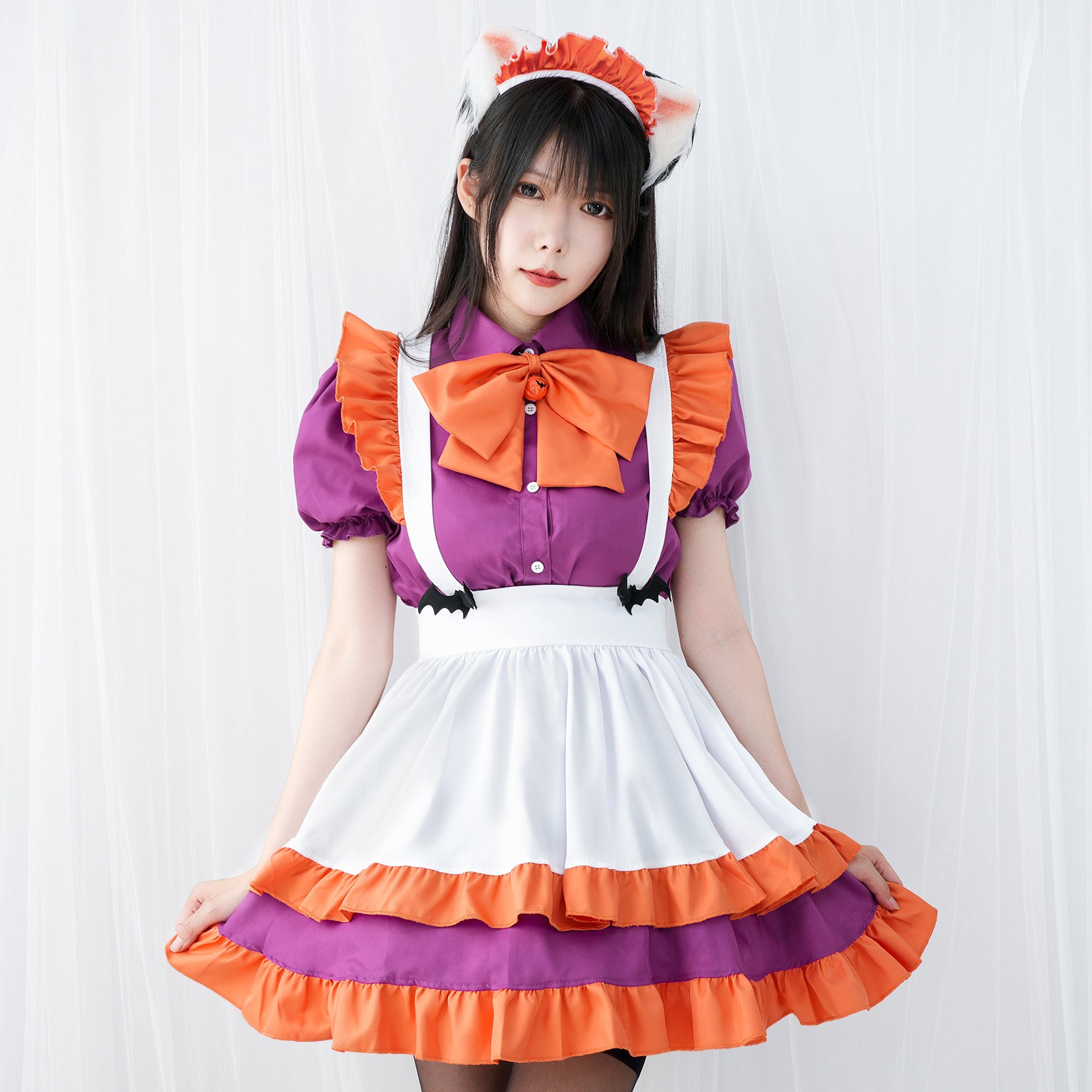 Sexy Gothic Lolita Maid Halloween Costume for Women - Perfect for Cosplay, Halloween Parties & Anime Conventions