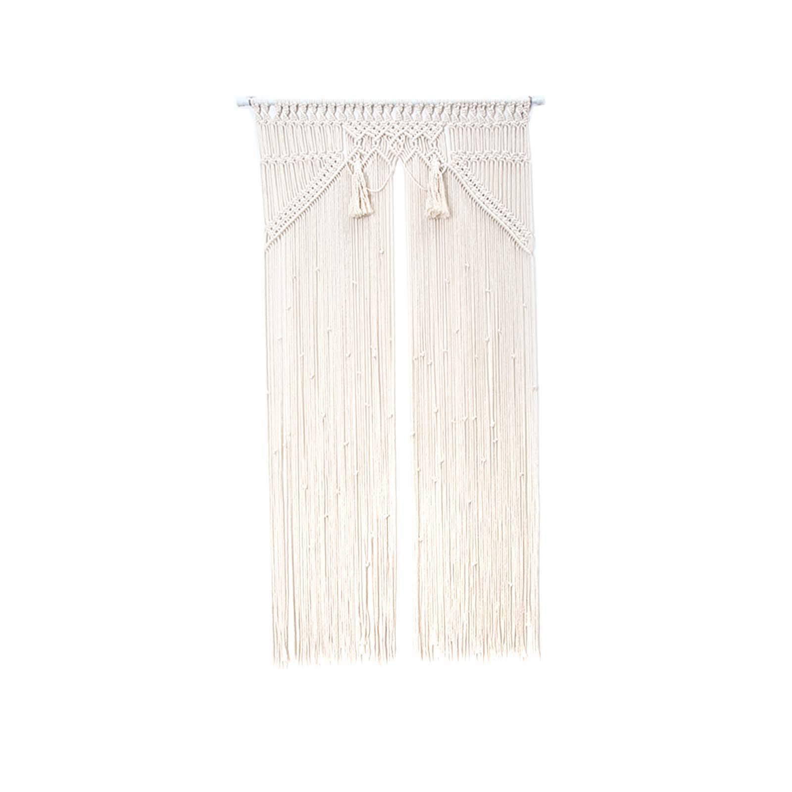 Handmade Macrame Wall Hanging Tapestry - Bohemian Space Divider & Room Decor for Bedroom, Living Room, Office, Dorm | Perfect for Home Decor, Wedding Backdrops & Photo Shoot Backgrounds