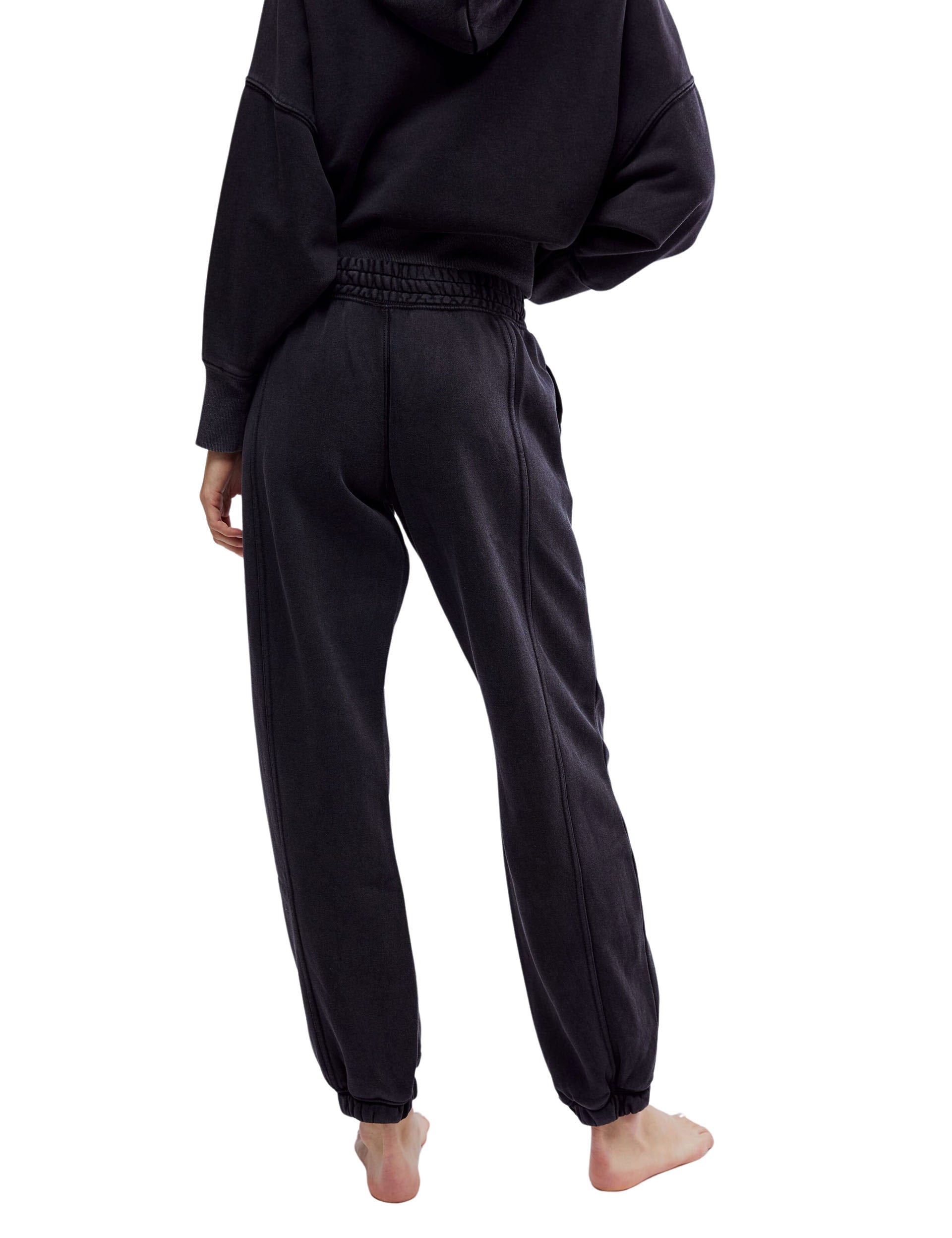 Sprint To The Finish Running Pants for Men & Women - Black - Lightweight Performance Workout Joggers for Gym, Yoga, and Marathon Training
