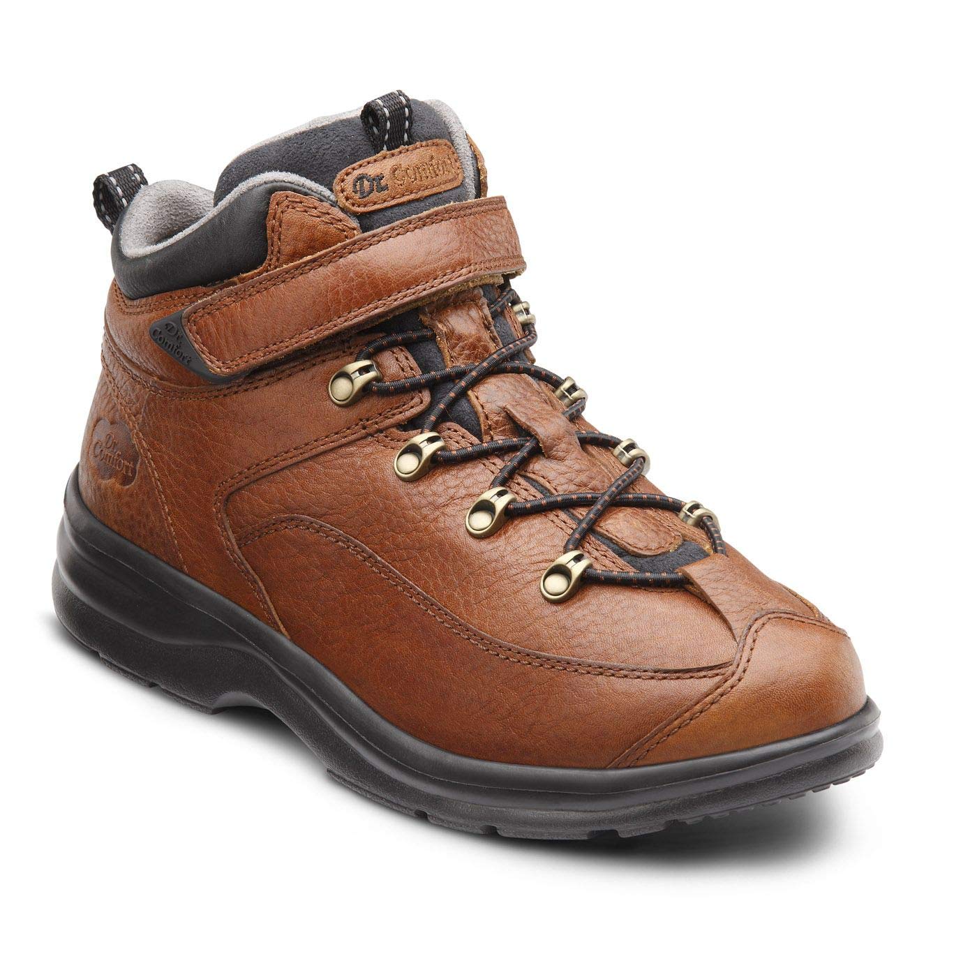 DR. COMFORT Vigor Women's Therapeutic Diabetic Hiking Boots - Extra Depth, Leather Lace-Up for Foot Pain Relief - Perfect for Walking, Travel & Outdoor Activities