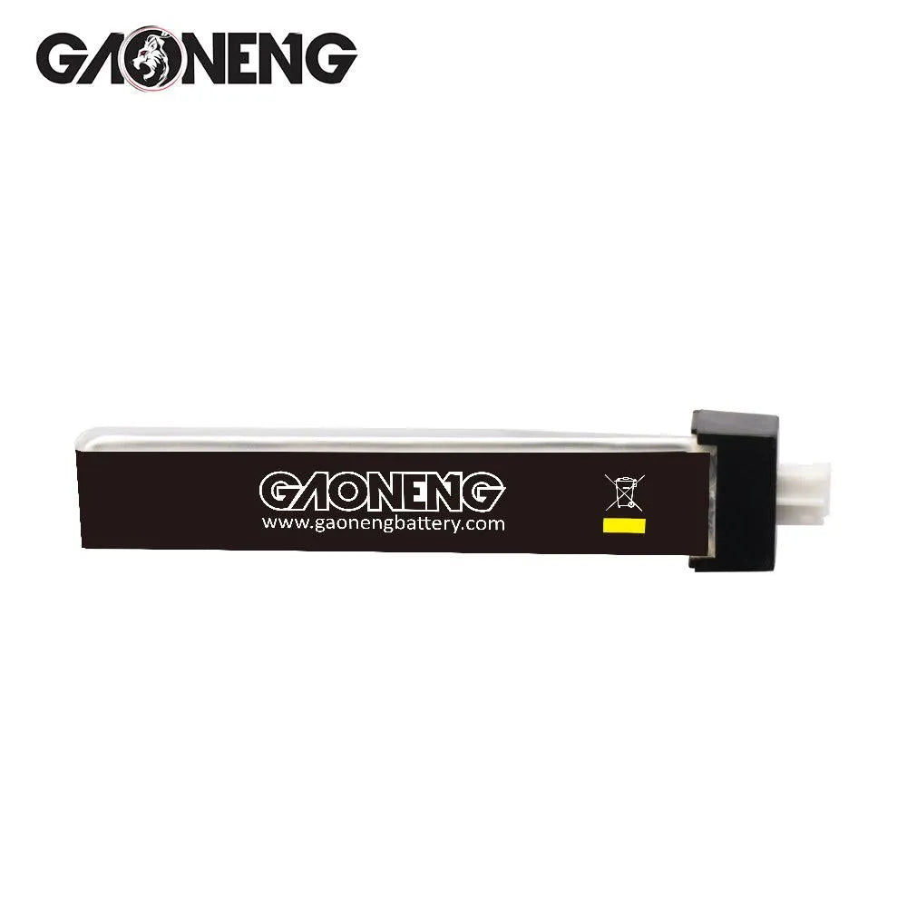GNB/GAONENG 380mAh HV 1S Lipo Battery 60C/120C High Discharge 3.8V with PH 2.0 Connector for Tiny Whoop FPV Drones - Compatible with Blade Inductrix, Mobula6, BetaFPV (6-Pack) - Perfect for Racing, Freestyle & Indoor Flying