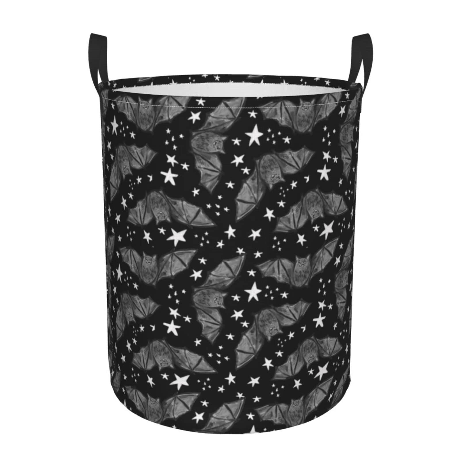 YINSING Collapsible Laundry Basket with Handle - Waterproof Fabric Hamper for Clothes, Toys & Bathroom Storage - Foldable Dirty Clothes Bin Organizer for Home, Dorm, RV & Camping Use