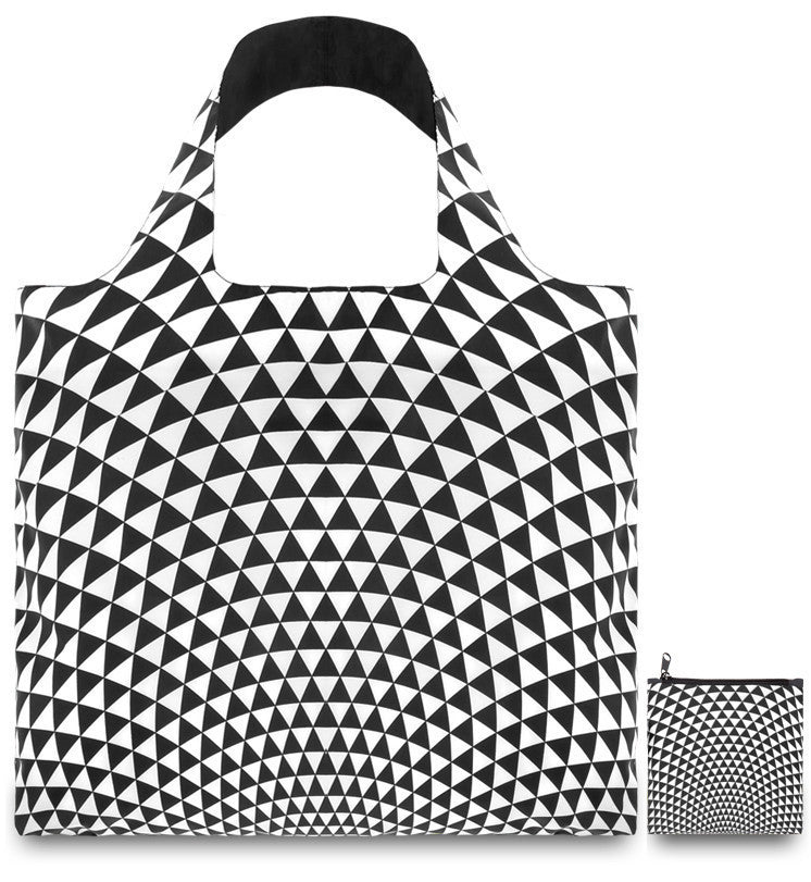 LOQI Tote Bag POP Collection - Lightweight Reusable Shopping Bag with Vibrant Art Prints | Perfect for Groceries, Travel & Everyday Use