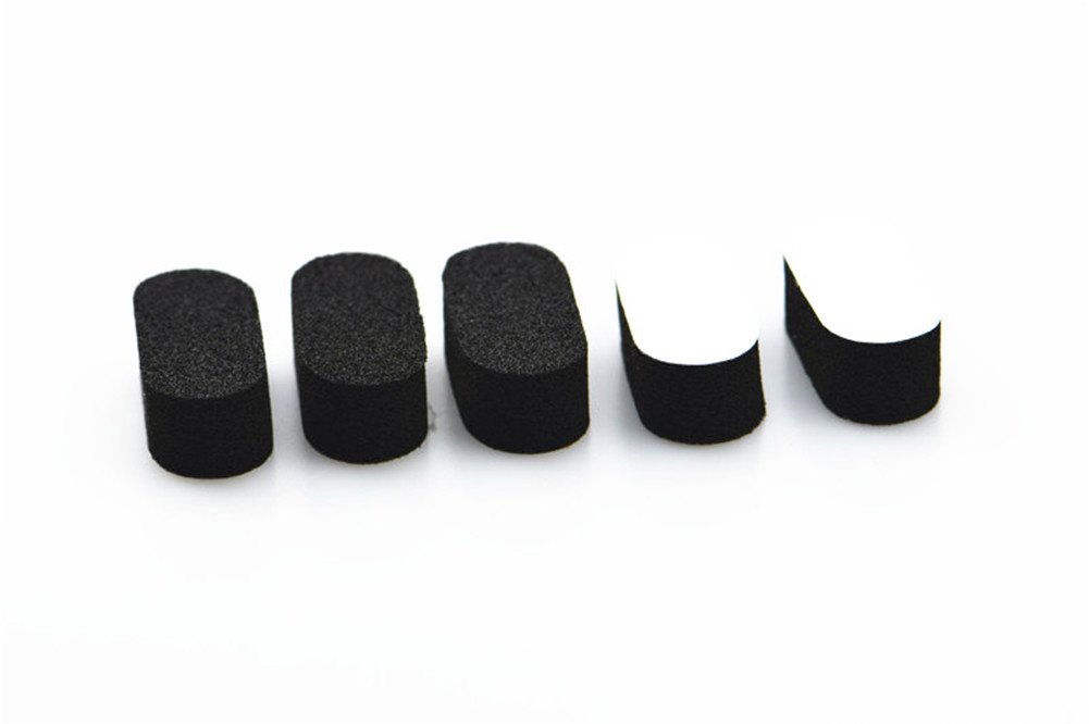 2 Pairs Black Replacement Sponge Headband Cushions for Koss Porta Pro PP Headphones - Comfortable Foam Ear Pads Repair Parts - Perfect for Music Lovers, Gamers & Travel Use