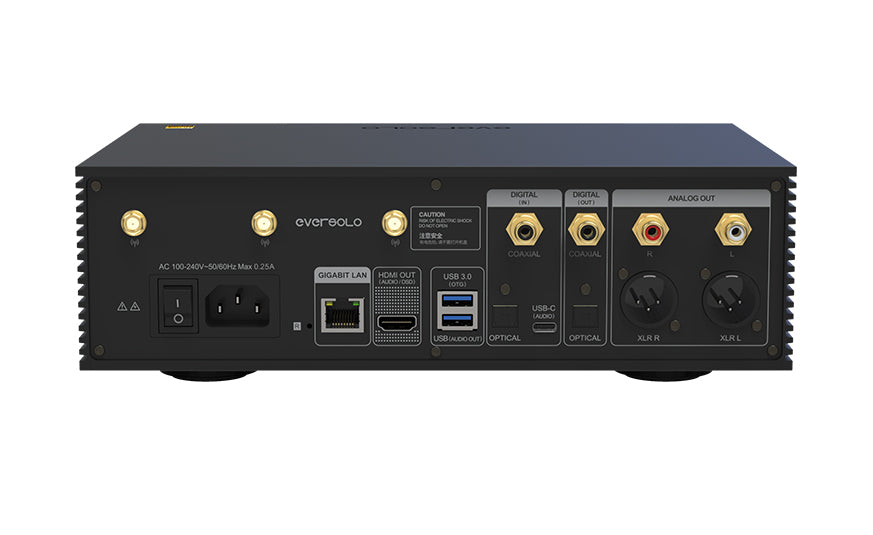 Eversolo DMP A6 Master Edition Hi-Res Audio Streamer - Wireless Bluetooth, AirPlay, DLNA, HiFi Music Player for Home Theater & Audiophile Systems