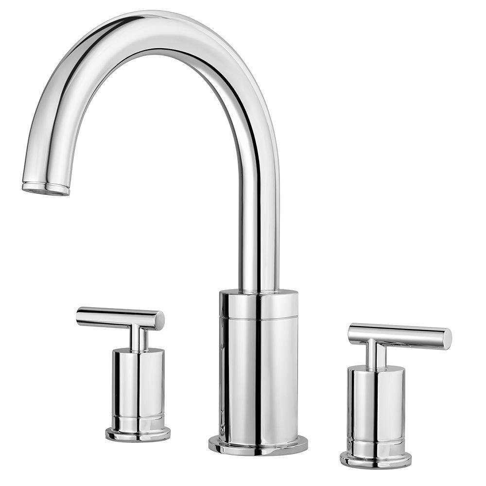 Pfister RT65NCC Polished Chrome Tub and Shower Faucet Set with Accessories - Perfect for Bathroom Renovation & Modern Home Upgrade