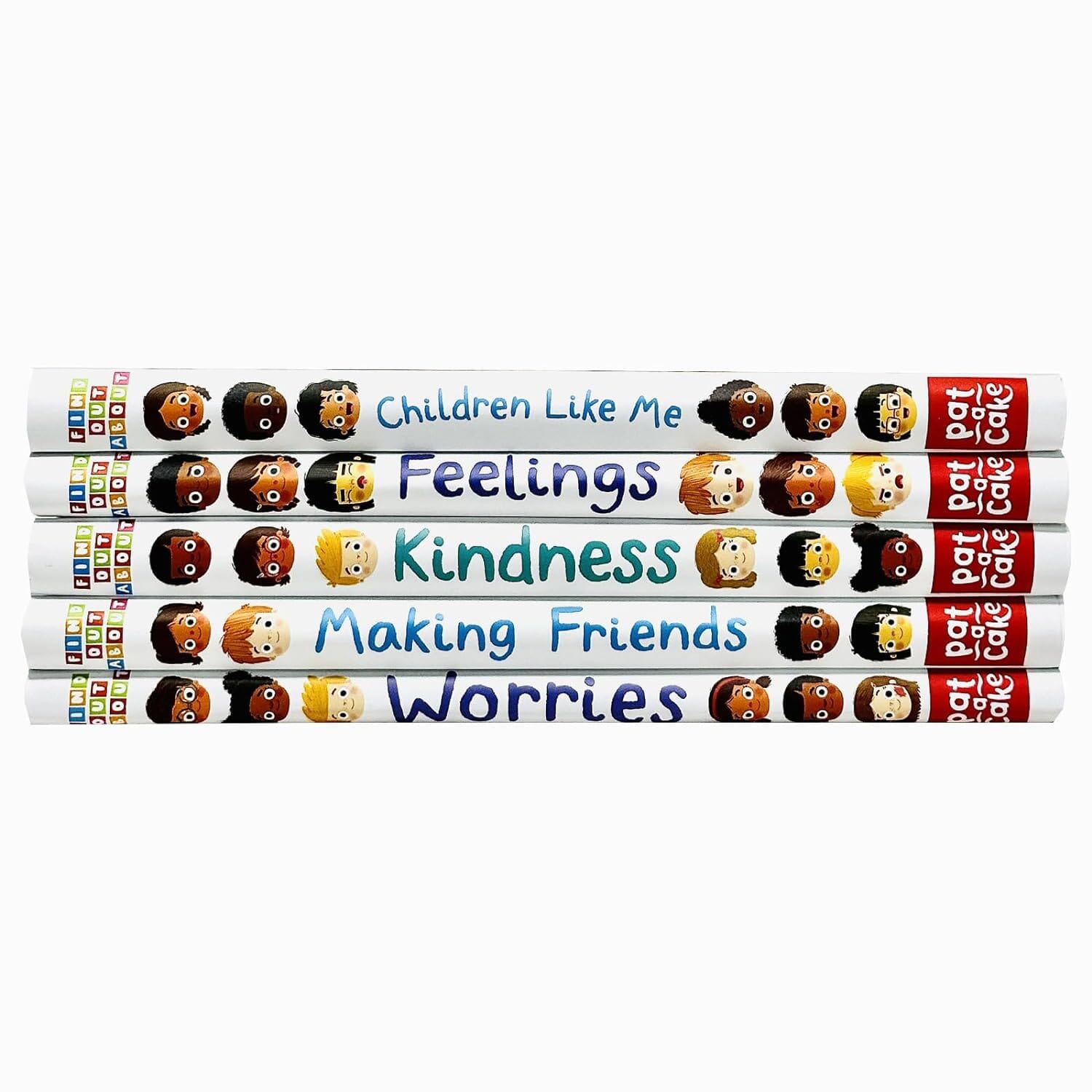 Pat a Cake Lift the Flap Find Out About Series - 5 Book Collection Set for Toddlers Ages 1-3 | Interactive Board Books for Early Learning & Storytime