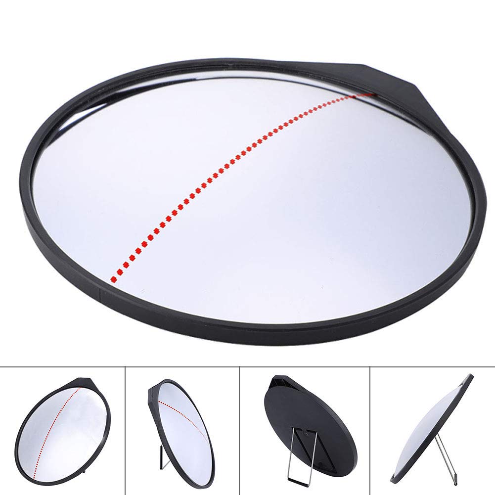 360-Degree Swing Practice Mirror - Stainless Steel Wide Angle Training Aid for Golf Putting | Convex Mirror for Indoor/Outdoor Golf Training & Sports Practice