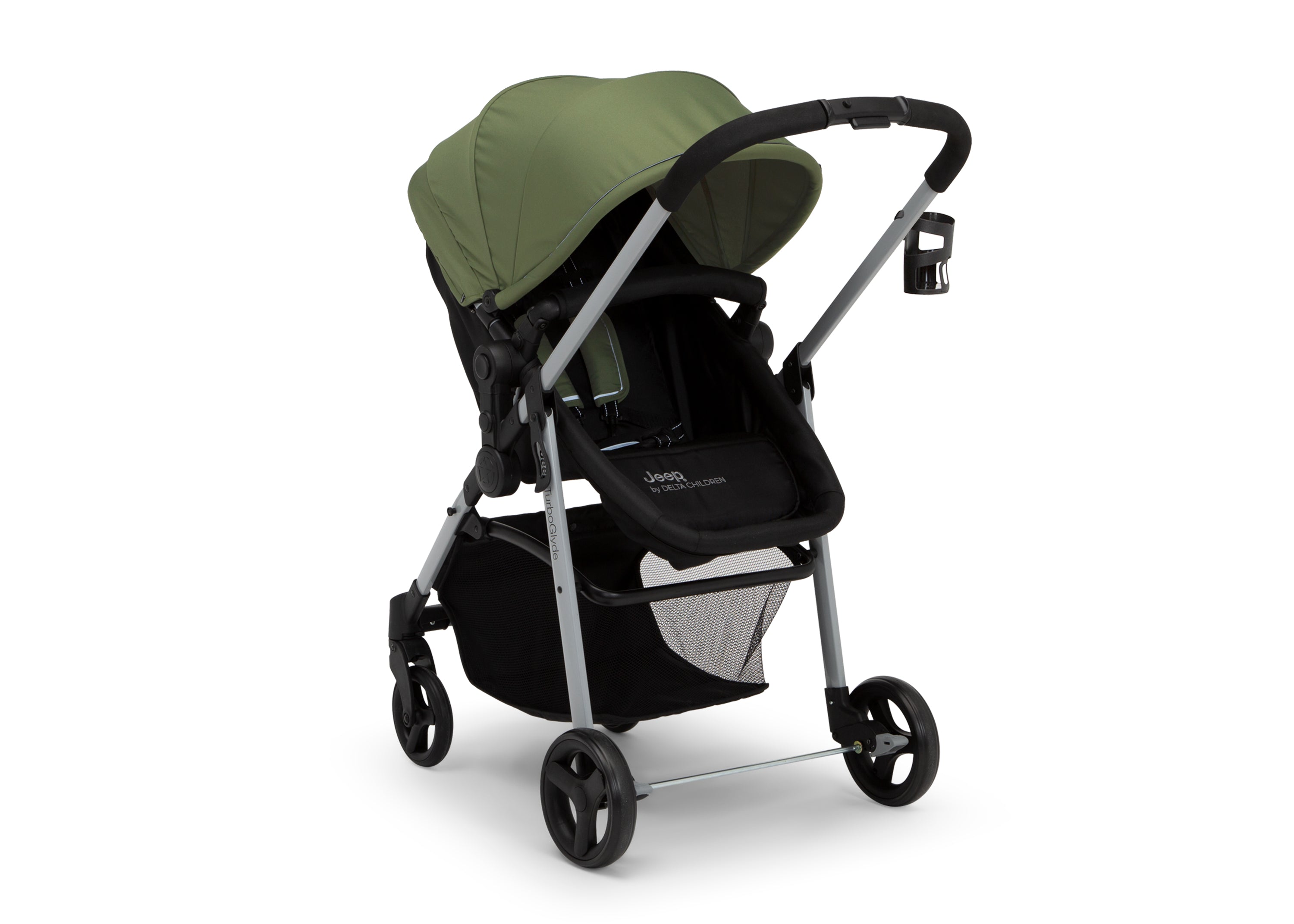 Jeep TurboGlyde 3-in-1 Convertible Stroller for Infants & Toddlers - Lightweight Travel System with Car Seat Compatibility | Perfect for Shopping, Travel & Daily Walks