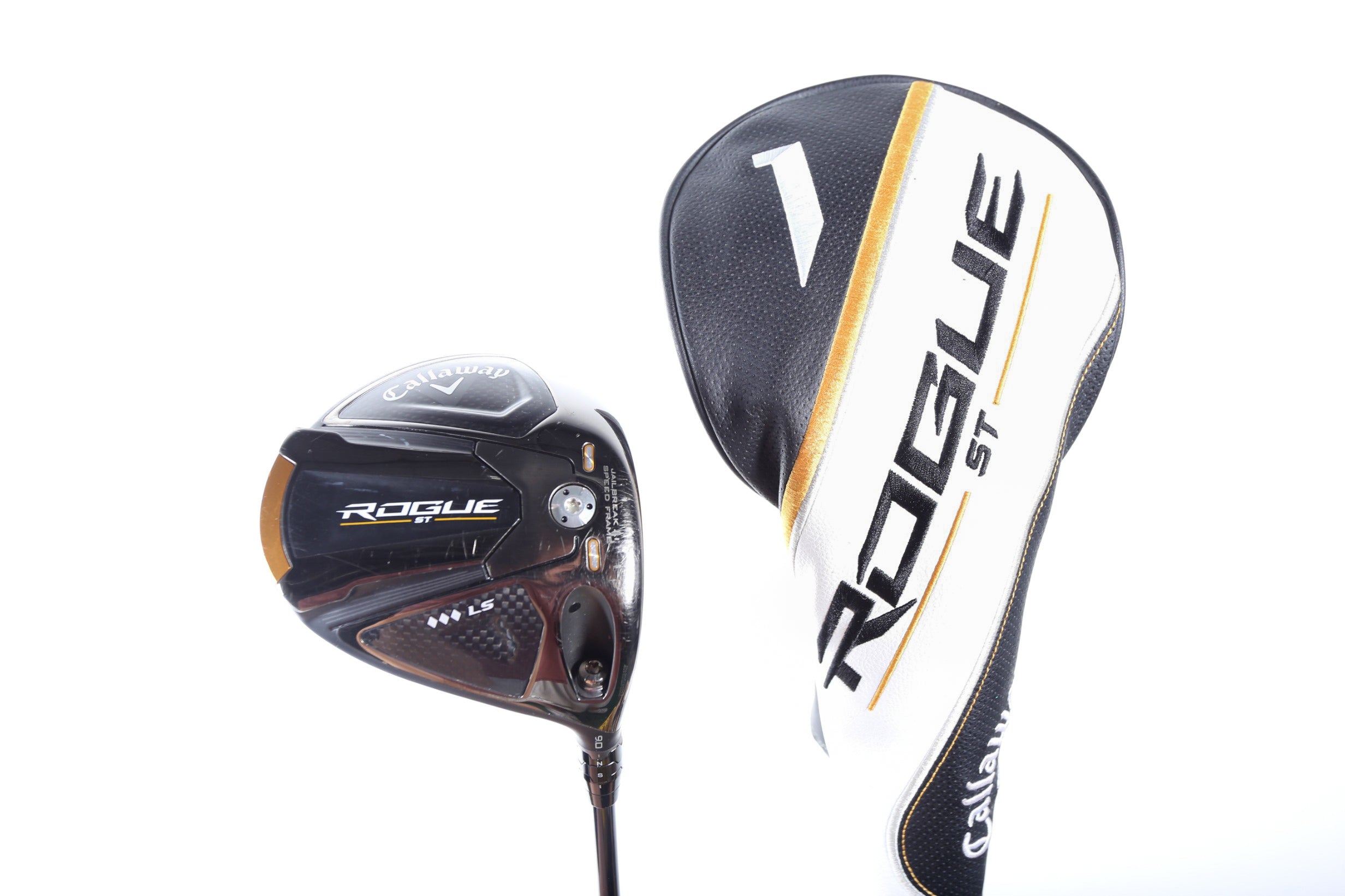 Used Callaway Rogue ST Triple Diamond LS Driver 9° - Extra Stiff Flex Fujikura Ventus Blue 7 - Right Hand Golf Club for Men - Perfect for Long Drives & Tournament Play