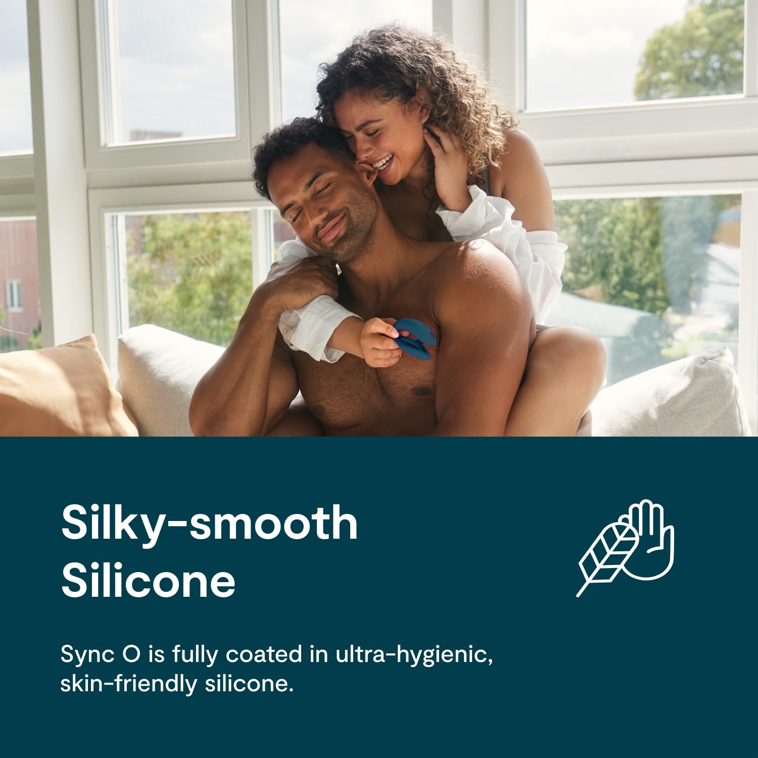 We-Vibe Sync Couples Vibrator - Remote Control Wearable Vibrator for Women & Couples | 10 Powerful Vibration Modes | App-Controlled G-Spot & Clitoral Stimulator | Rechargeable Adult Toy for Long Distance Play | Perfect for Date Nights, Travel & Spicing Up Relationships