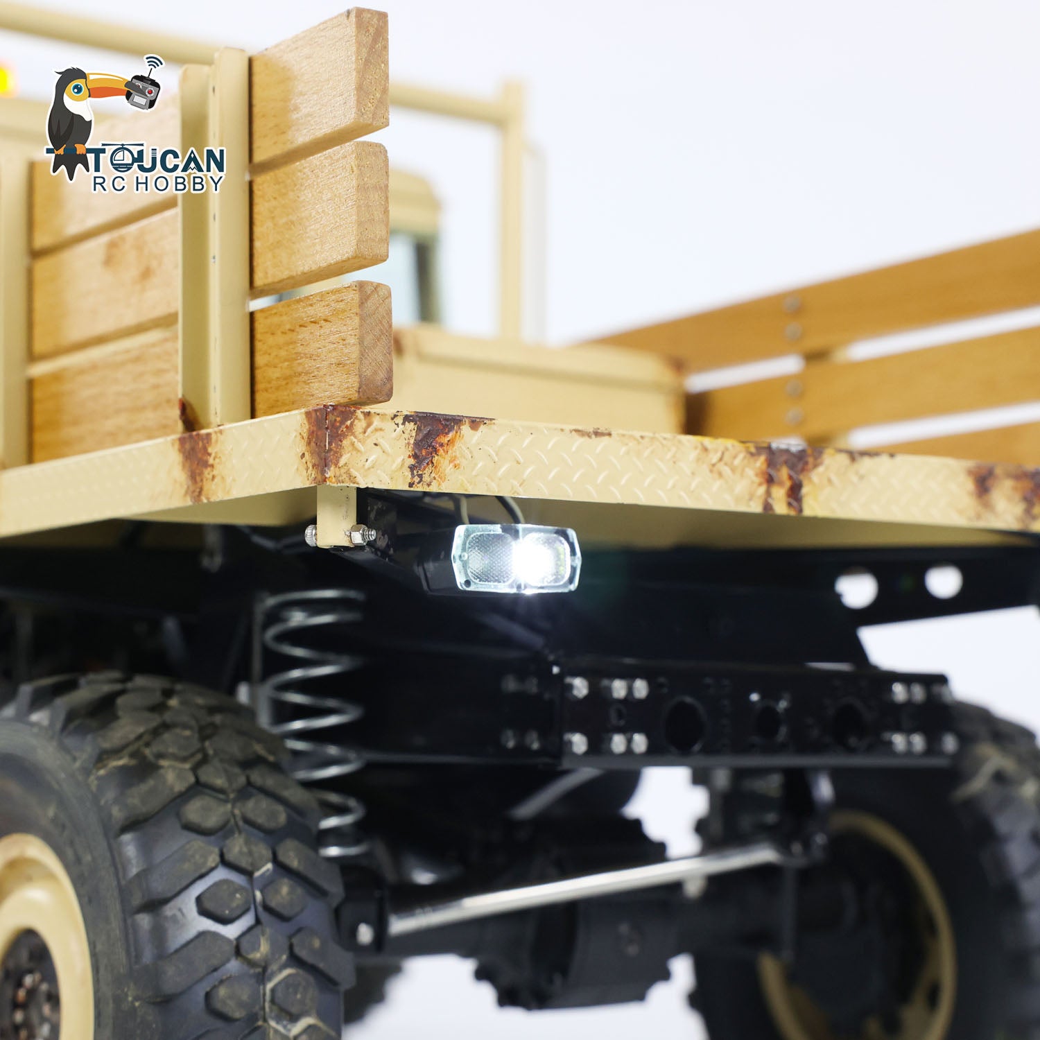 1/10 Scale 4x4 LESU RC Off-Road Crawler Truck RTR with Brushless Motor, 2-Speed Transmission & ESC - High Performance Remote Control Car for Rock Crawling, Trail Adventures and Off-Road Racing