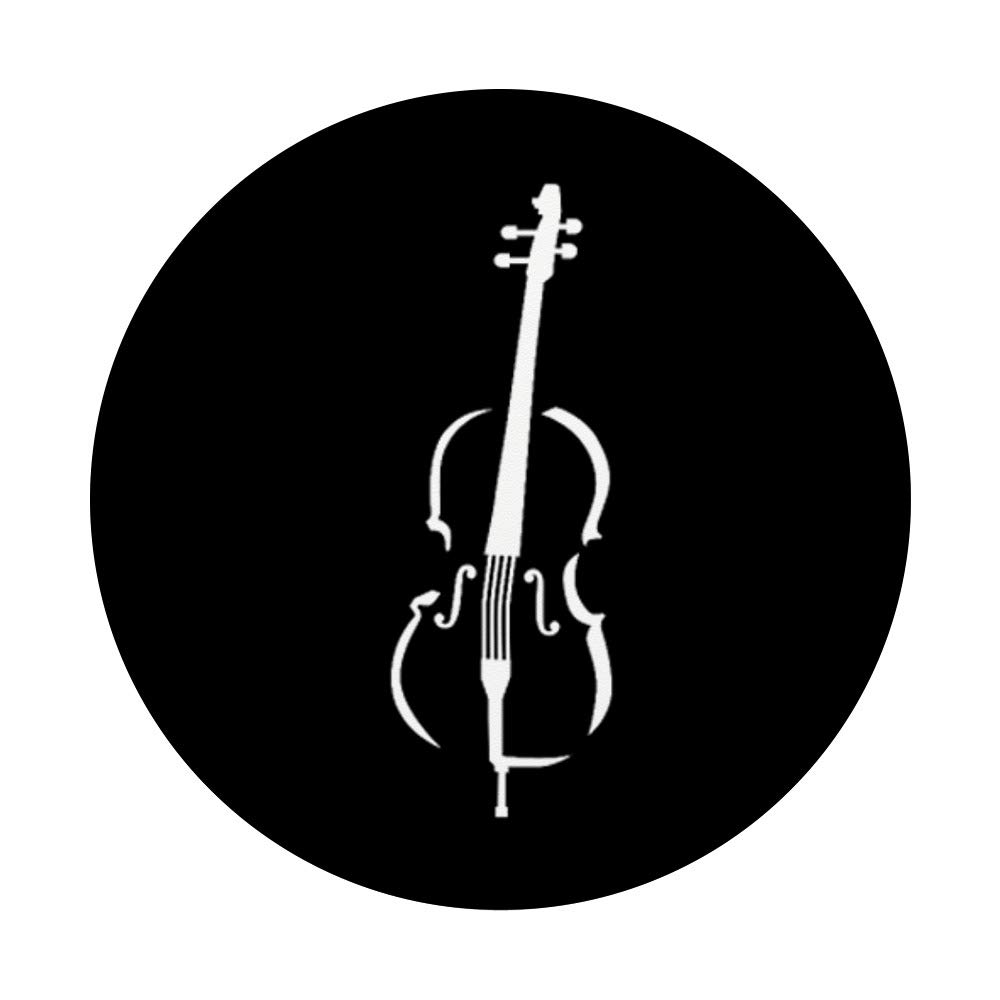 Premium Cello-Themed PopSockets Phone Grip & Stand - Compatible with iPhone, Samsung & Tablets - Perfect for Musicians, Music Lovers & Students
