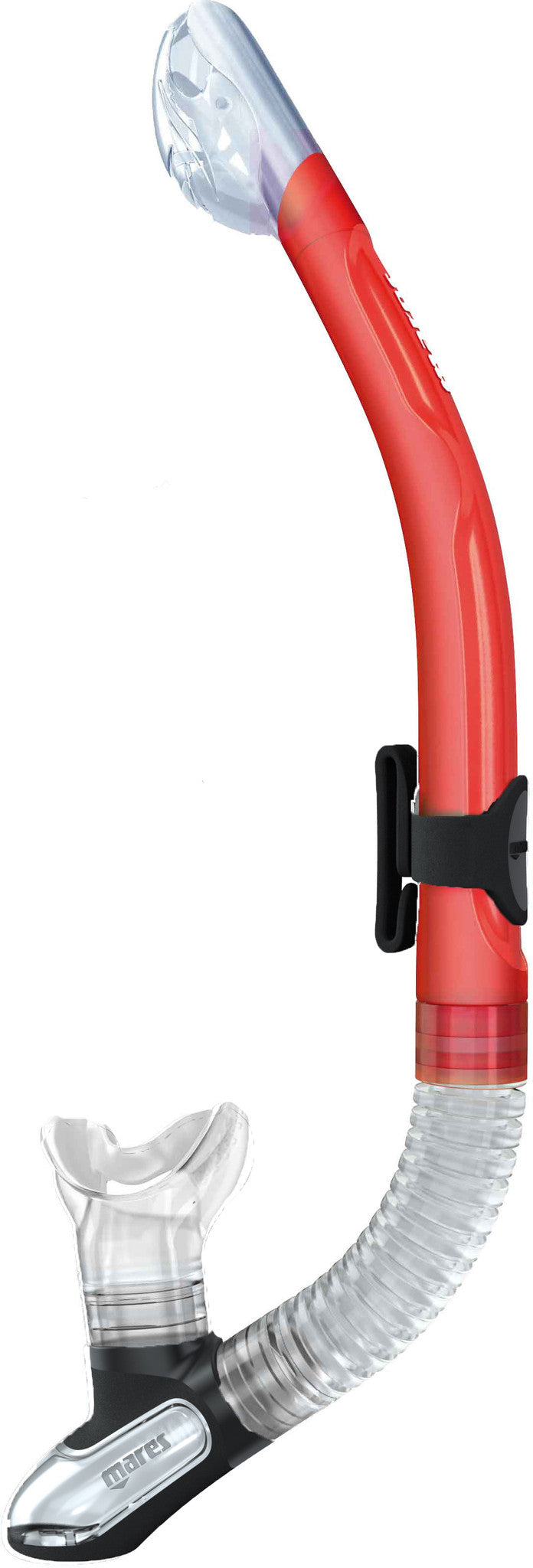 Mares Ergo Dry Snorkel - Top Snorkeling Gear for Comfortable & Dry Breathing - Perfect for Ocean, Pool & Beach Adventures