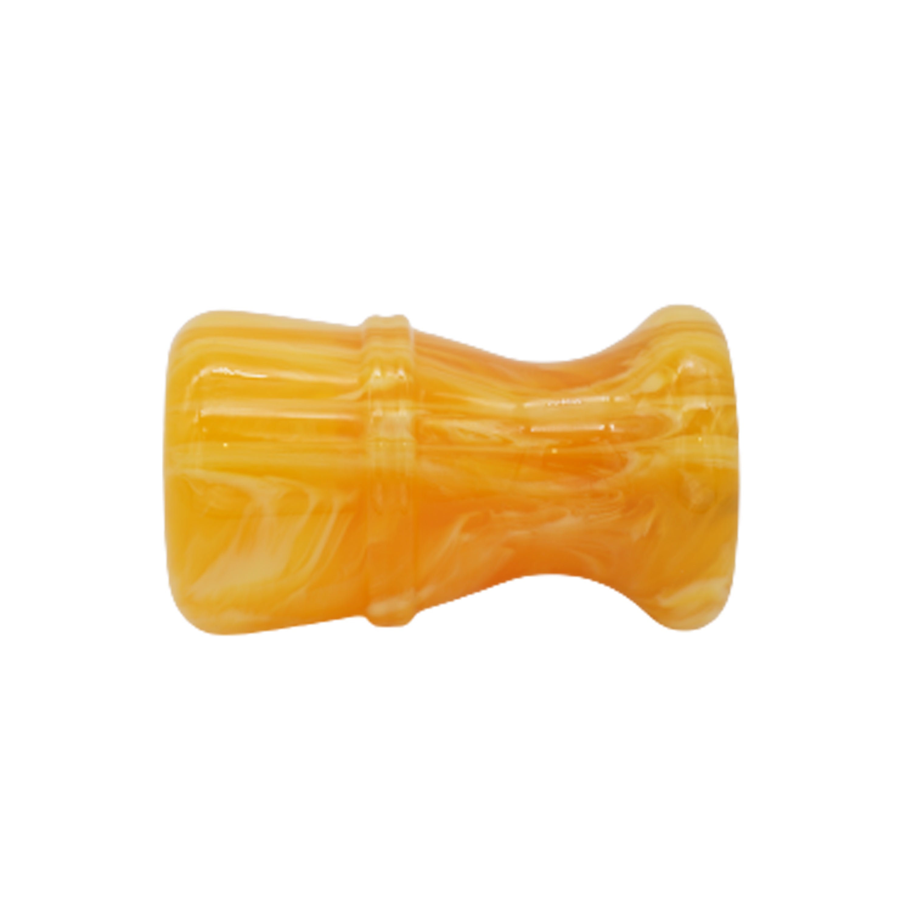 Premium Amber Handcrafted Shaving Brush Handle for 24mm & 26mm Knots - Luxury Wet Shaving Accessory for Men's Grooming & Beard Care Routine
