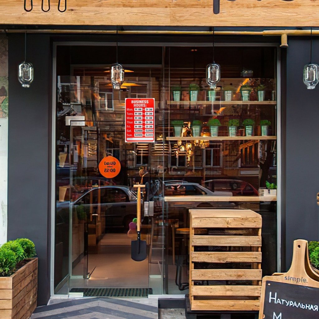 Open Sign - High Visibility LED Open Business Sign for Storefronts & Restaurants | Perfect for Retail Shops, Cafes & Small Businesses